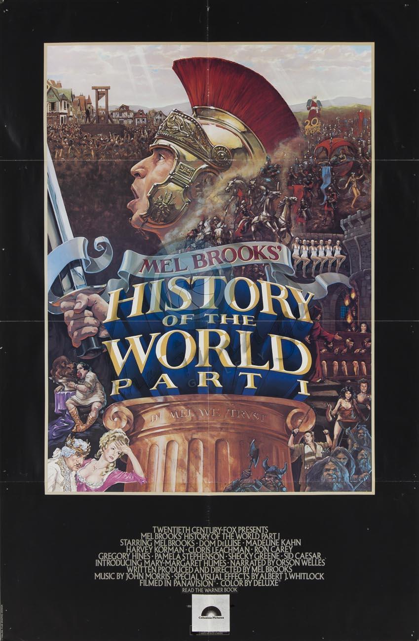 history of the world poster